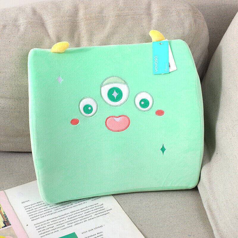 Cuscino per la vita della serie Strange Animal Family - Verde