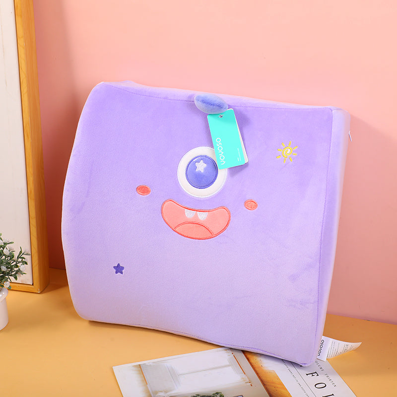 Cuscino per la vita della serie Strange Animal Family - viola