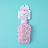 Pettine di massaggio a cuscino di formaggio - rosa