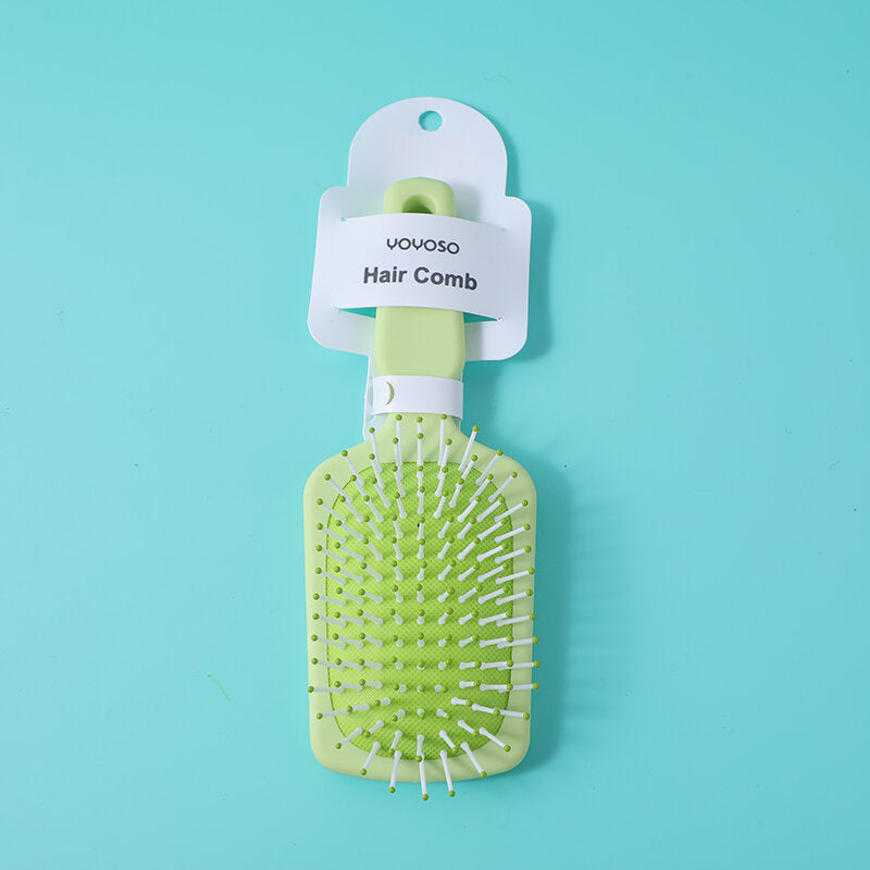 Pettine di massaggio a cuscino di formaggio - verde