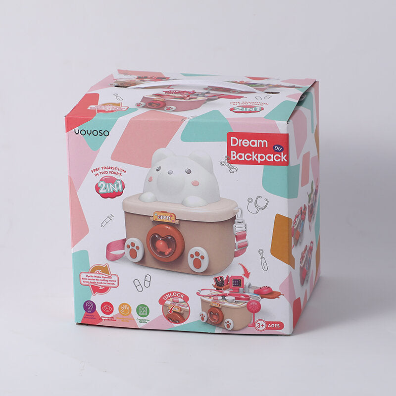 Zaino portaoggetti ciclo dell'acqua cucina giochi di ruolo