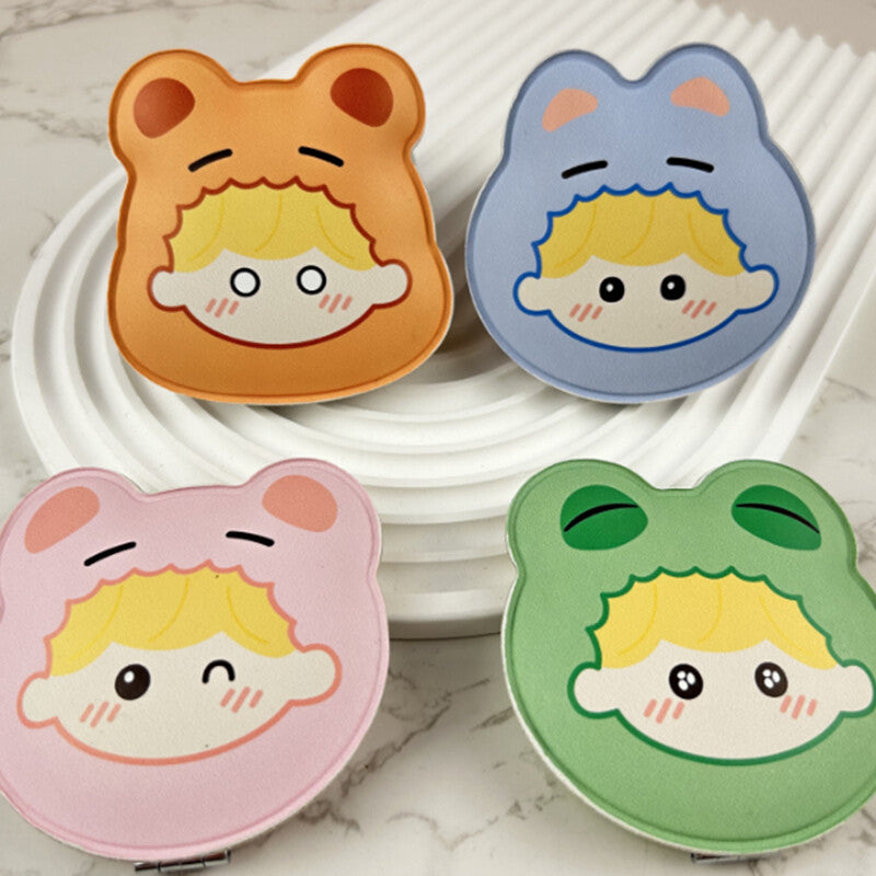 Copricapo da cartone animato con specchio di decompressione rotondo