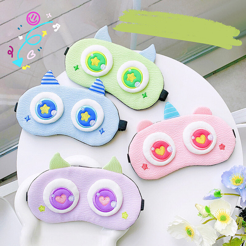 Maschera per gli occhi con impacco di ghiaccio Monster Family