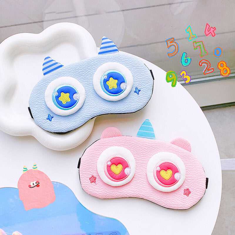 Maschera per gli occhi con impacco di ghiaccio Monster Family