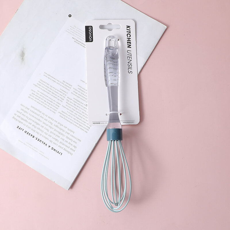 Manico trasparente serie 8 pollici frusta di uova