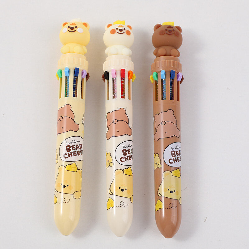 Penna a sfera Bear Cheese a dieci colori