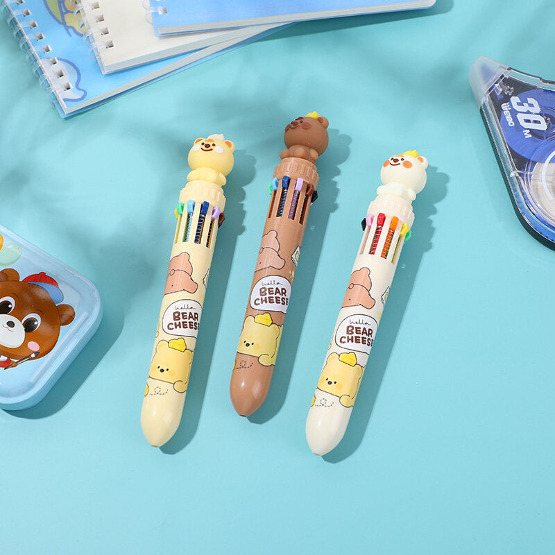 Penna a sfera Bear Cheese a dieci colori