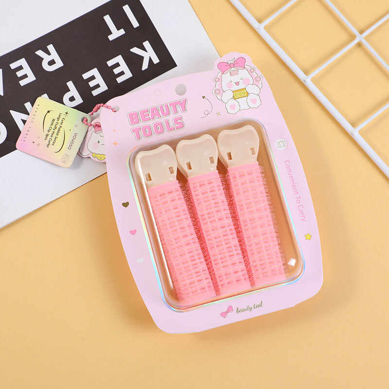 Bigodino grande e soffice della serie simpatico coniglio con clip-3 pezzi