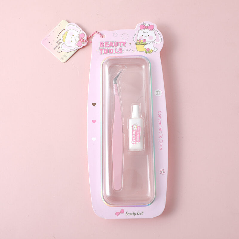 Applicatore di ciglia finte della serie Cute Rabbit (colla gratuita)