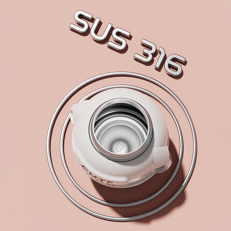 Tazza termica simpatico orso da 550 ml-verde