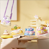 Coppa di plastica di conigli in crema di formaggio-520ml