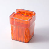 200pcs bambù bastone cotton fioc con acrilico telefono titolare codichio-pointy e modello a spirale