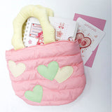 Borsa Macaron love cloud rosa