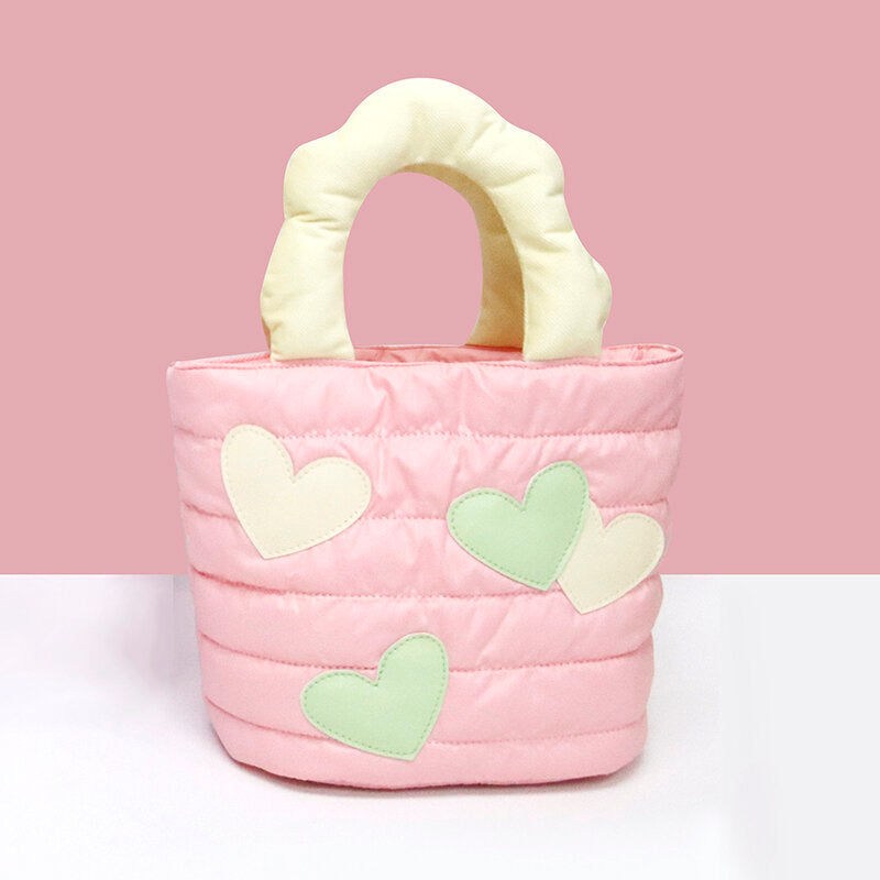 Borsa Macaron love cloud rosa