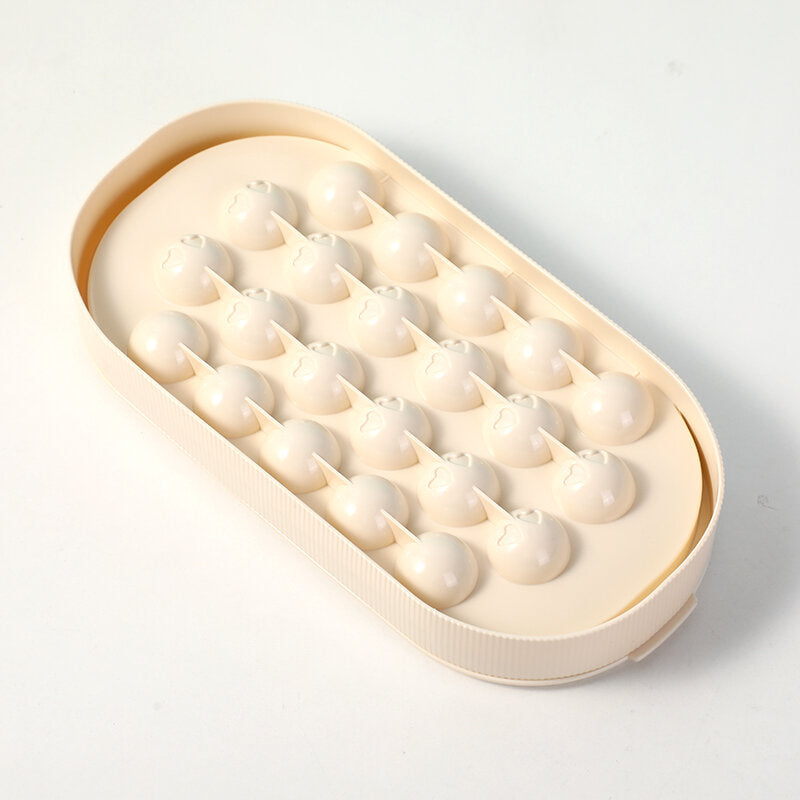 Cubo di ghiaccio sferico semplice