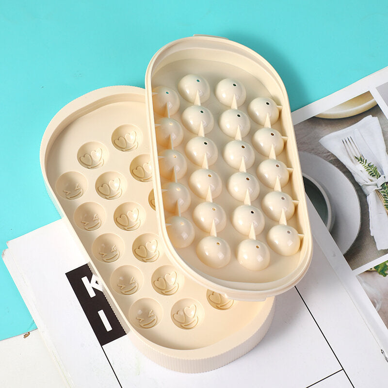 Cubo di ghiaccio sferico semplice