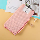 Asciugamano serie ananas a quadri - rosa