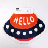 Tappetino astronave aliena - nero