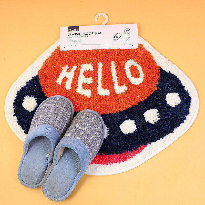 Tappetino astronave aliena - nero