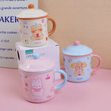 Tazza in ceramica con simpatico cartone animato - 400 ml