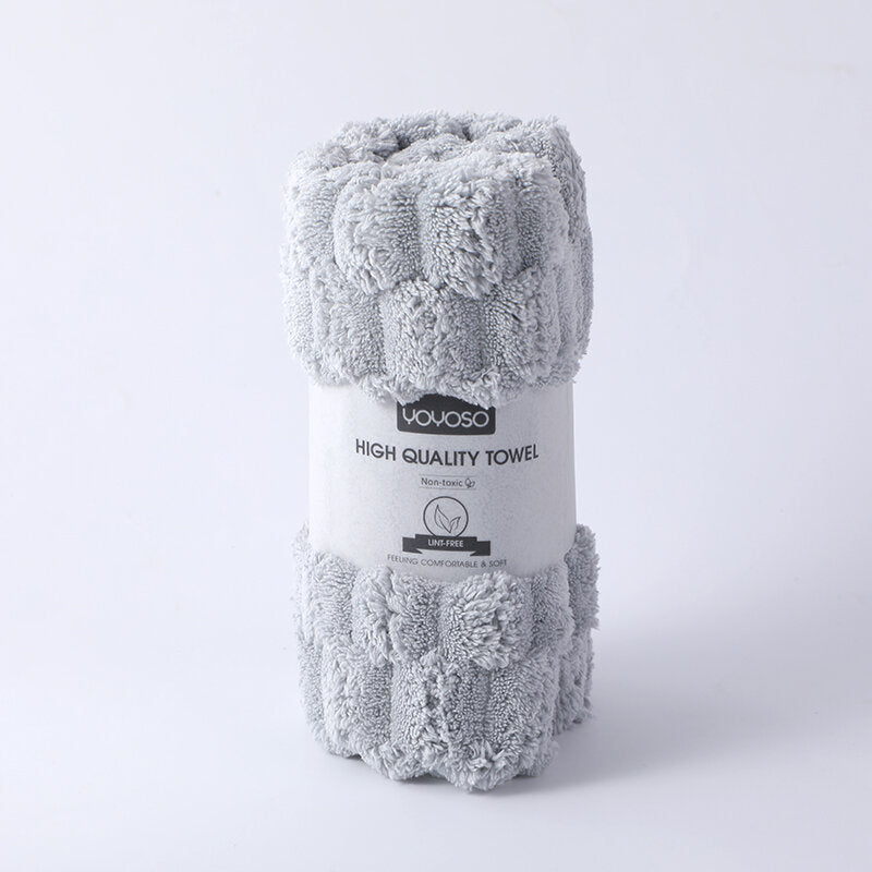 Asciugamano serie Cloud velvet - grigio