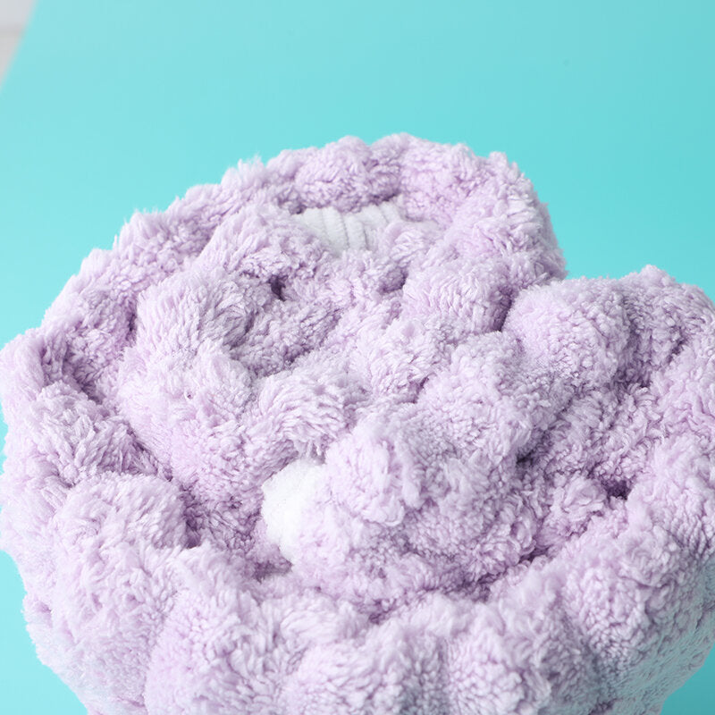 Asciugamano da bagno serie Cloud velvet - viola