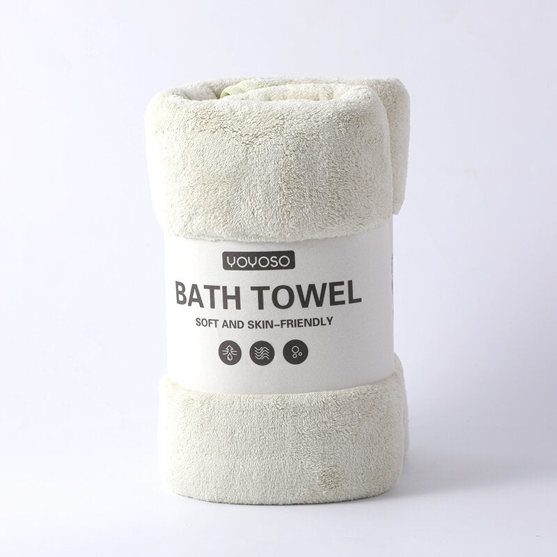 ASCIUGAMANO da bagno Morandi serie coral velvet - verde chiaro