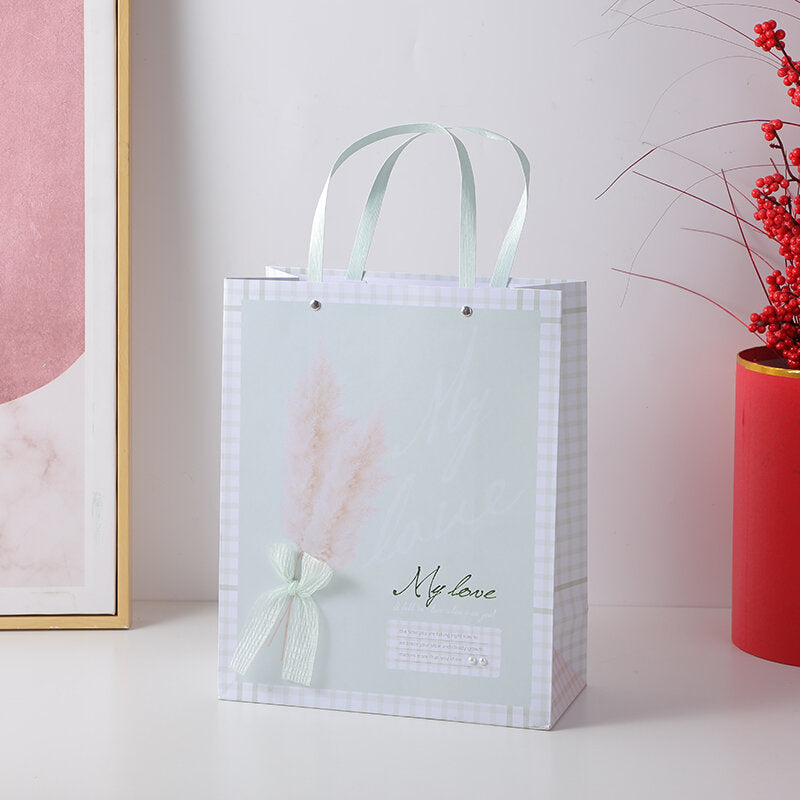 Sacchetto regalo verticale Minty Breeze-M