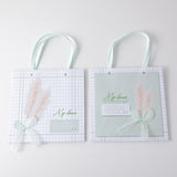 Sacchetto regalo quadrato Minty Breeze-M