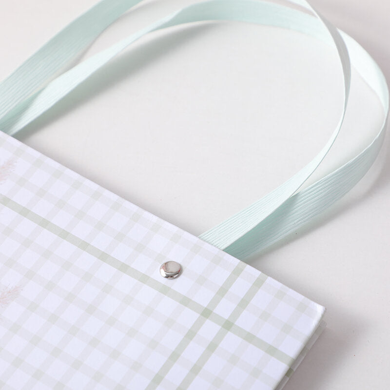 Sacchetto regalo quadrato Minty Breeze-M