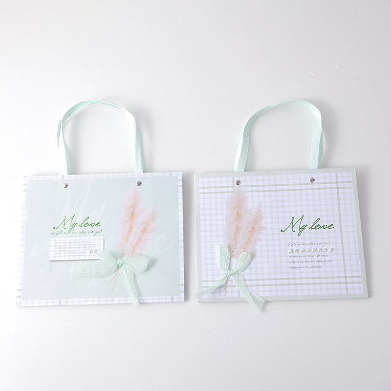 Sacchetto regalo orizzontale Minty Breeze-M