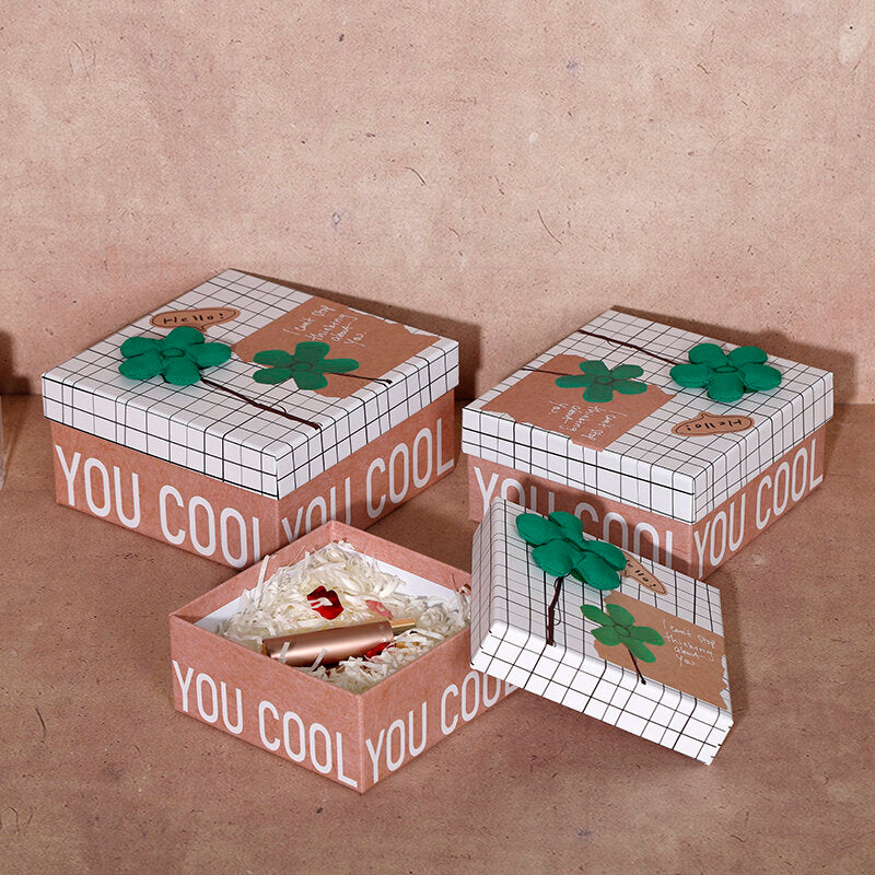 Album di giovani scatola regalo quadrata-L 1PZ