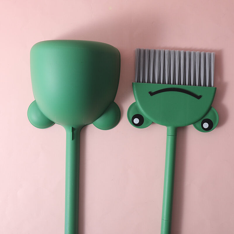 Set scopa e paletta per bambini Duoduo frog