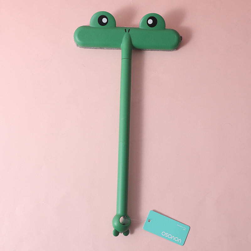 Strumento per la pulizia dello schermo della finestra con rana Duoduo