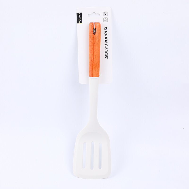 Utensili da cucina in silicone in stile nordico - giradischi a scanalatura