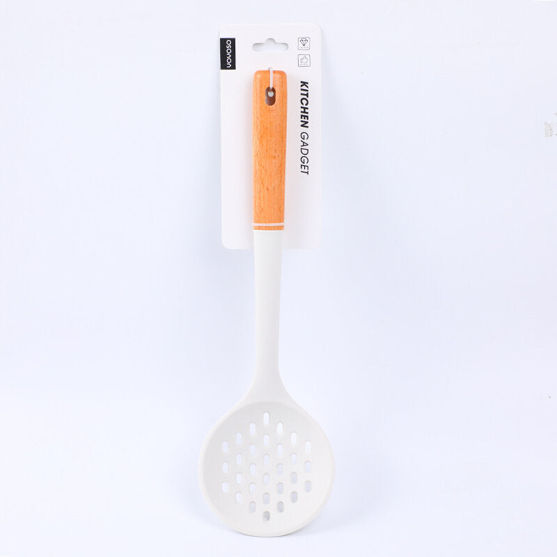 Utensili da cucina in silicone in stile nordico - Cucchiaio grande con scanalatura