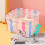 Scatola quadrata con 4 scomparti di l'archiviazione della serie Color strip