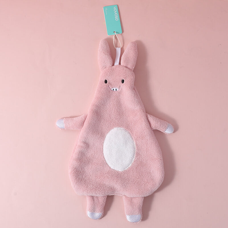 Asciugamano in canguro rosa