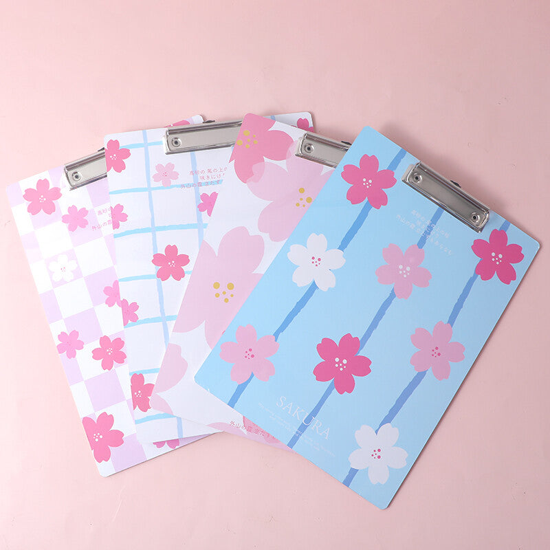 Portablocco A4 serie fiori di ciliegio