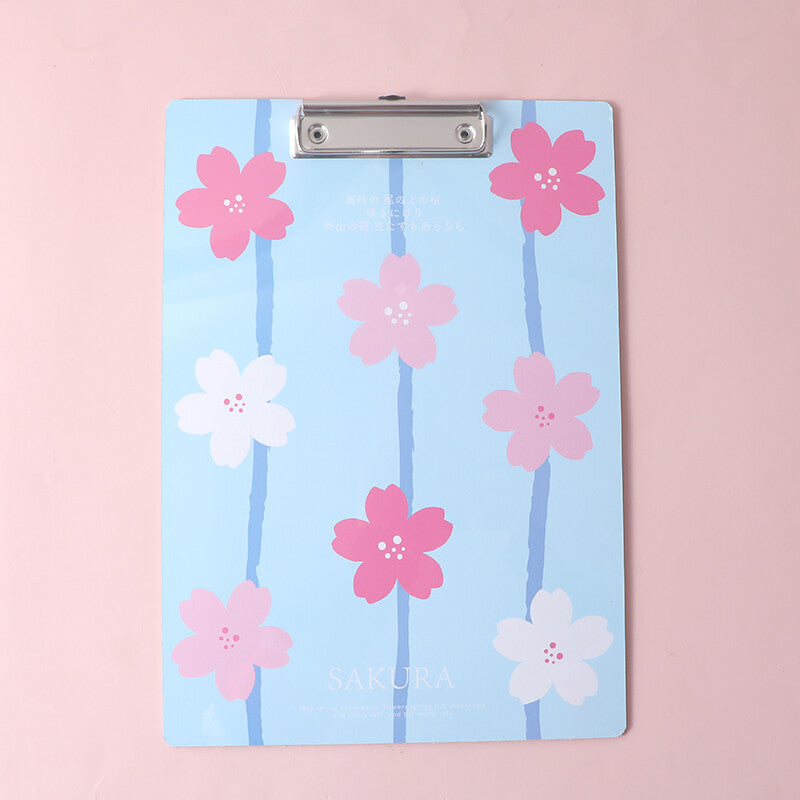 Portablocco A4 serie fiori di ciliegio