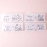 Astuccio a doppio strato della serie Rabbit daily