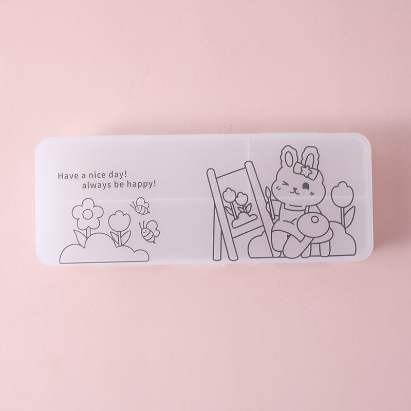 Astuccio a doppio strato della serie Rabbit daily