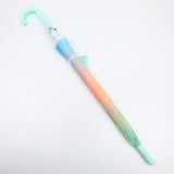 Ombrello fresco a tinta unita con manico dritto