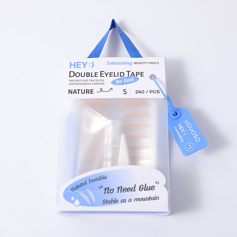 Adesivi OCCHI trasparenti di palpebre doppie in pizzo (240 pezzi)