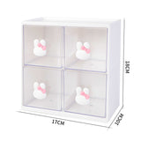 Simpatico coniglio a quattro scomparti