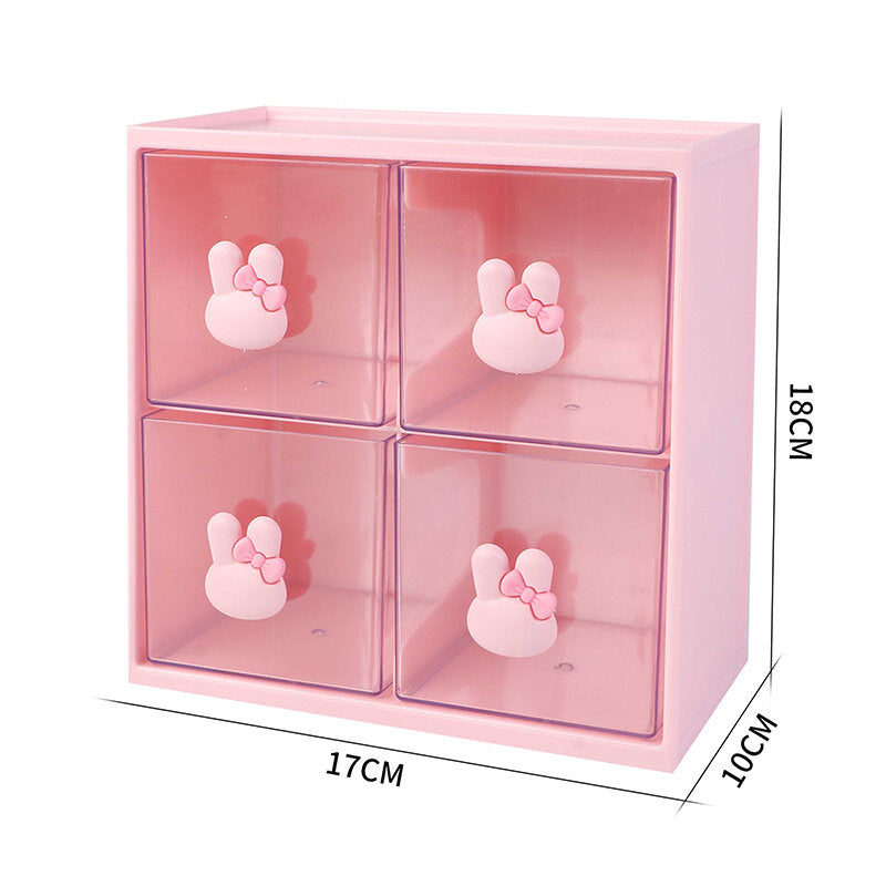 Simpatico coniglio a quattro scomparti