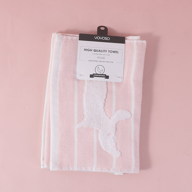 Asciugamano per bambini in garza non ritorta di cuccioli (confezione da 2)