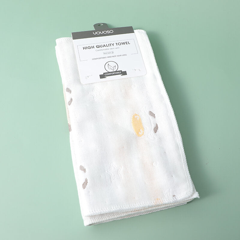 Asciugamano per bambini in seersucker confortevole e traspirante-2 pezzi