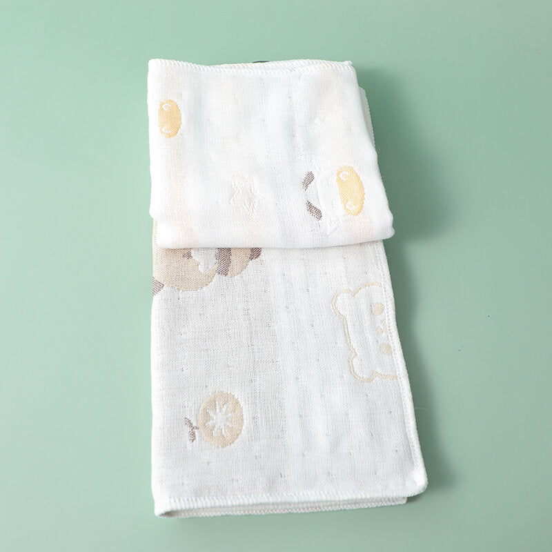 Asciugamano per bambini in seersucker confortevole e traspirante-2 pezzi