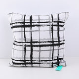 Cuscino decorativo semplice lavorato a maglia in stile nordico, modello B